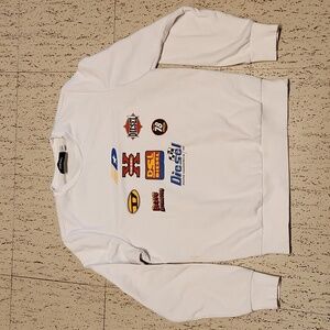 Diesel Racing Multi Logo Crewneck Sweater